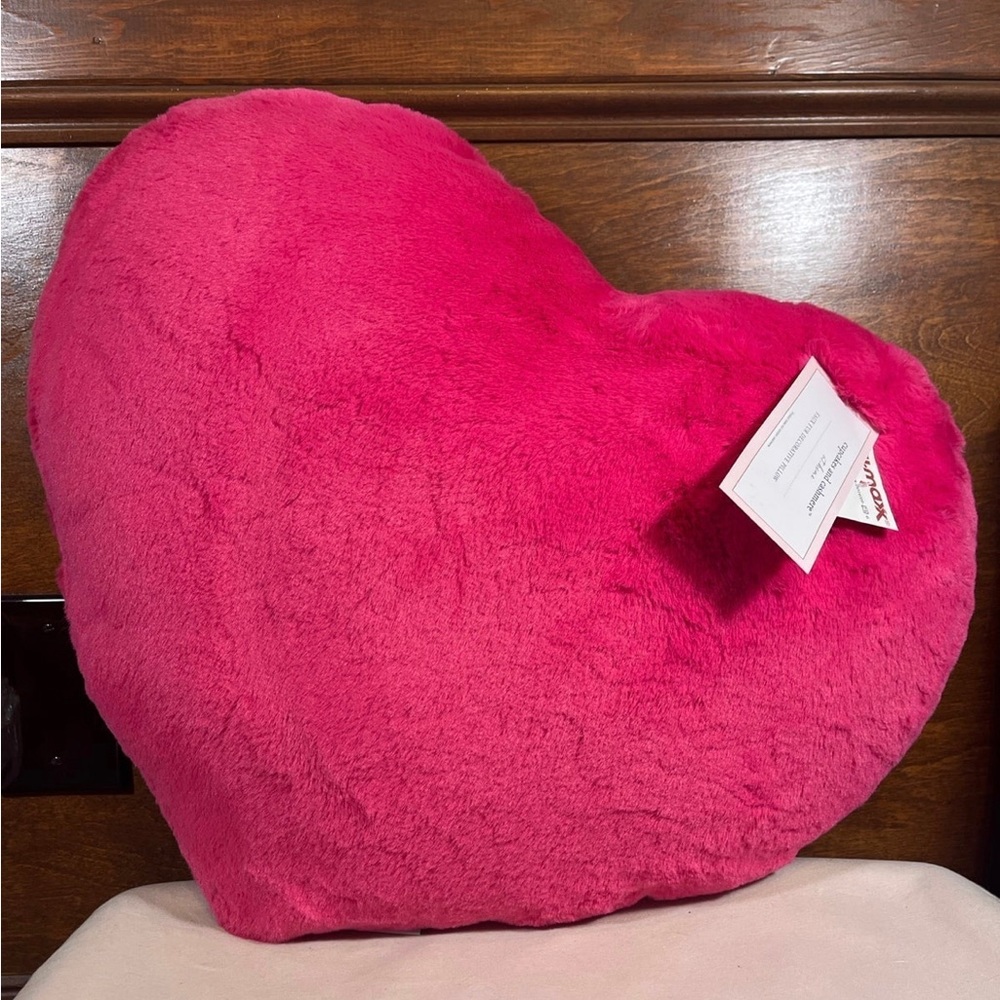 Cupcakes and Cashmere pink pillow Valentine’s Day
